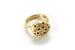 Image of Champagne Diamond and Ruby Sea Urchin Ring