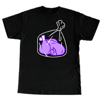 TKIL  "Original Turkey Bag Logo Big" Purple/Black Shirt