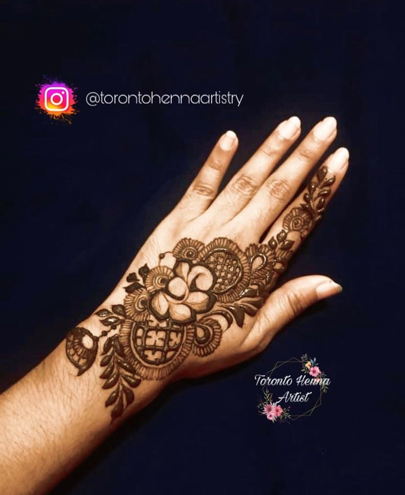 🌺Toronto Bridal Henna Artist🌺 on Instagram: “🌿Happy Tuesday🌿I think  this is my all-time favourite design… | Henna tattoo, Henna designs hand,  Mehndi art designs