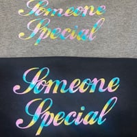 Image 3 of RESTOCK🐛Reflective Jelly Someone Special Sweatshirt 🦋🫧🦺pre order