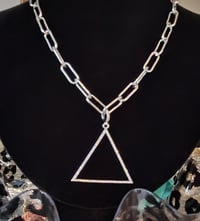 Image 5 of Open Pyramid Necklace