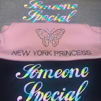 Image 5 of RESTOCK🐛Reflective Jelly Someone Special Sweatshirt 🦋🫧🦺pre order