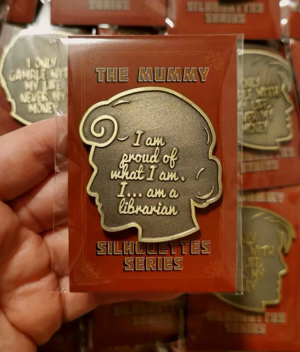 Image of *ROUGH* 'Silhouettes' - Evie Single pin