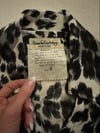 1970s Diane von Furstenberg leopard animal print wrap trouser set dress