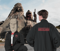 Image 5 of Embroidered Scandifuturist Powerwalking Club Jacket