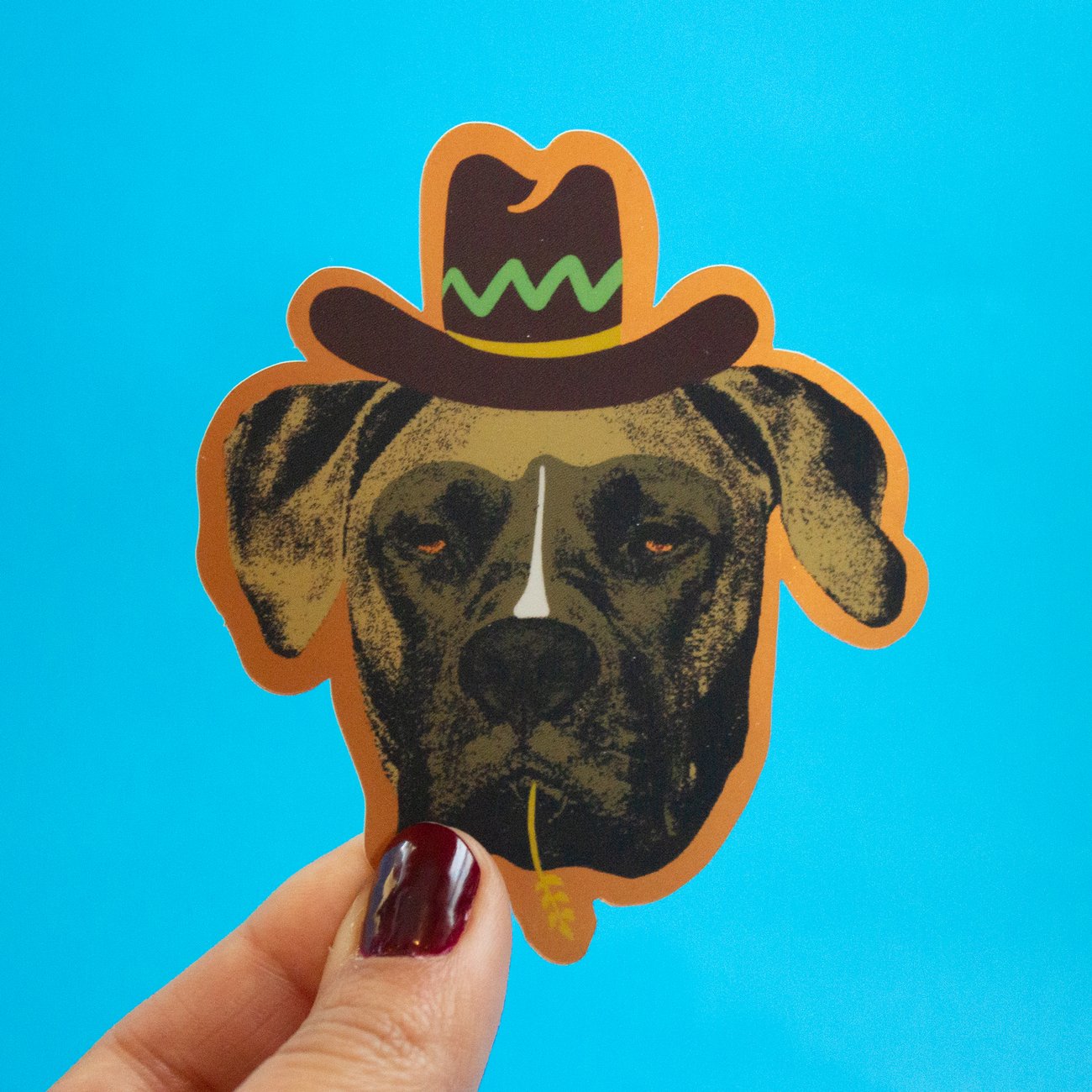 cowboy-dog-sticker-jennae-creates