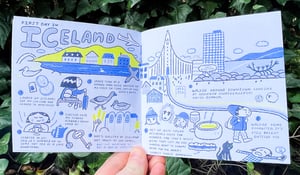 Image of Iceland Travel Zine, by Min Heo