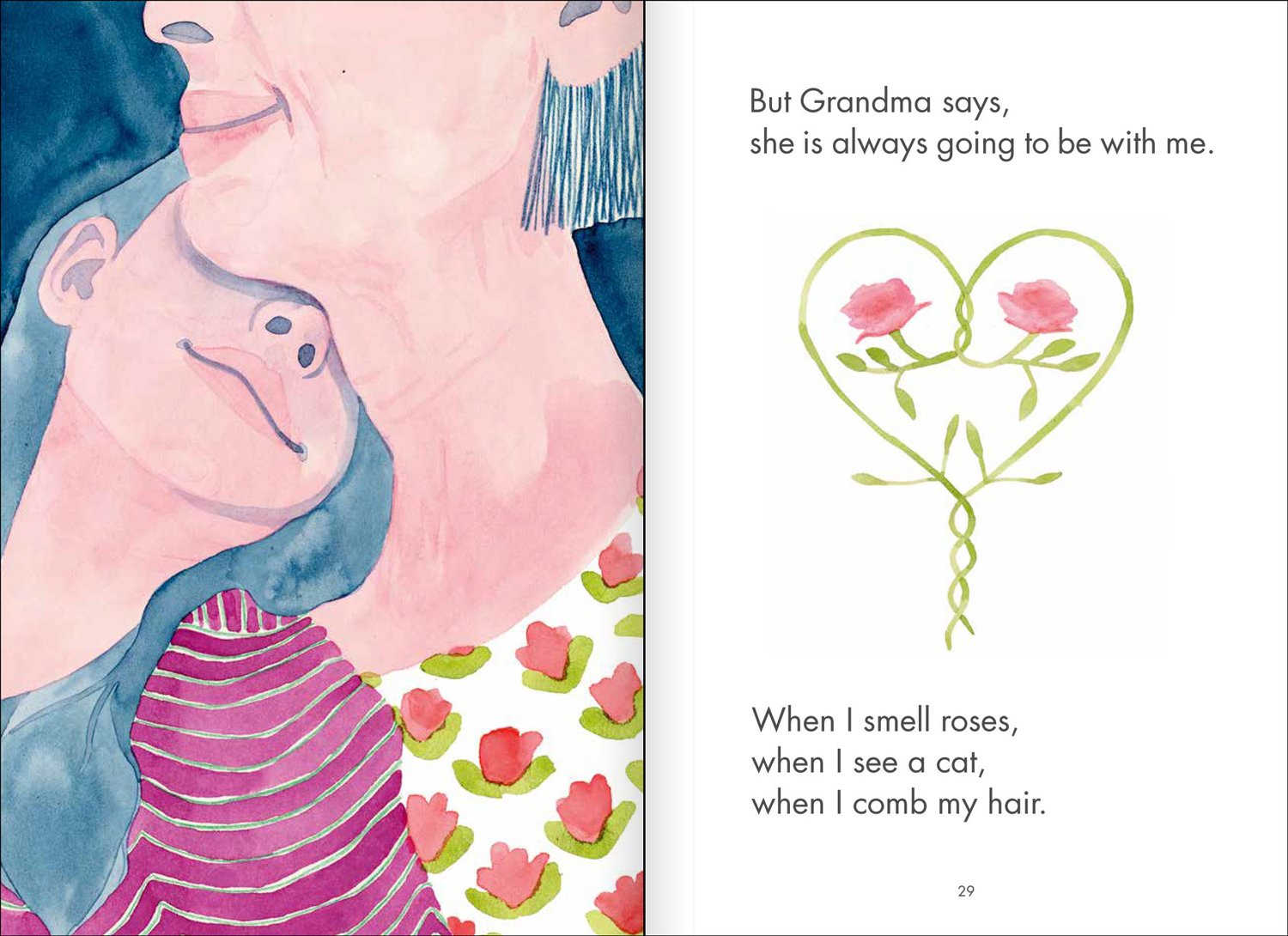 Image of Grandma's Hair Is Sick 📕 Children's book