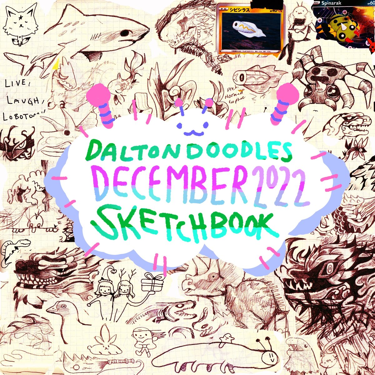 Image of December 2022 Sketchbook (Digital PDF)