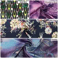 Image 3 of Double-Lined Print Reversible Bonnets (Adult & Child) Prints