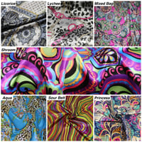 Image 2 of Double-Lined Print Reversible Bonnets (Adult & Child) Prints