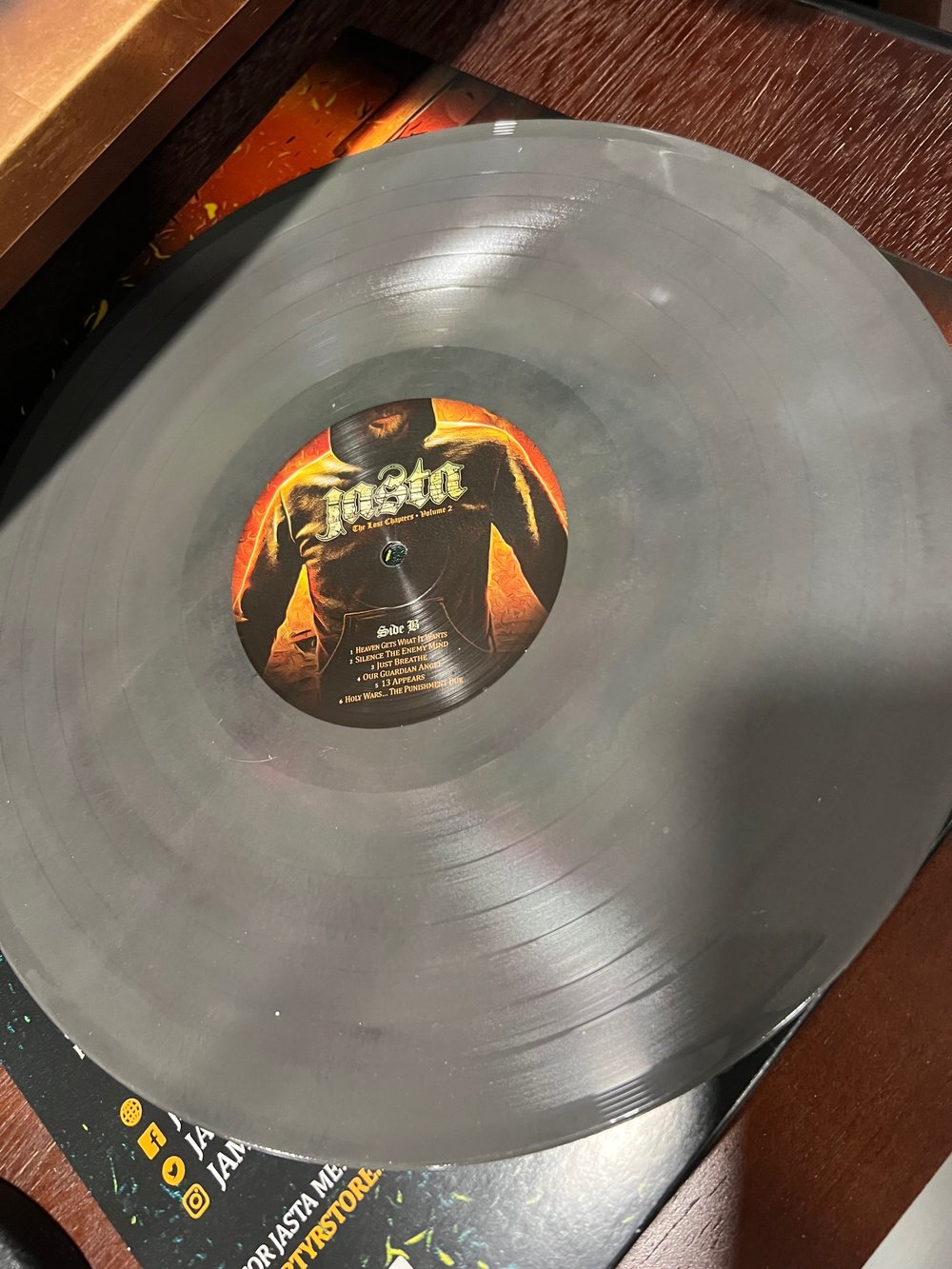 JASTA "LOST CHAPTERS VOL. 2" COLORED VINYL 12" LP