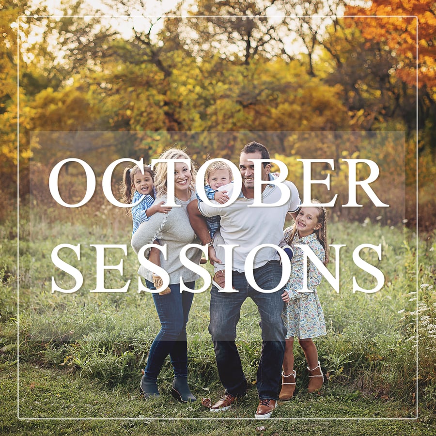 Image of October - Outdoor Session Availability