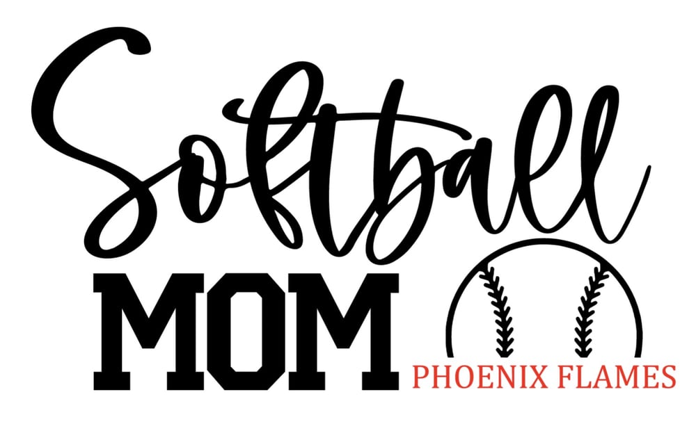 Image of Softball Mom Phoenix Flames
