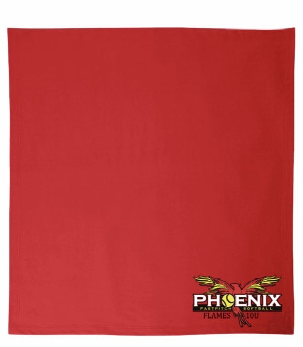 Image of Stadium Fleece Blanket Red