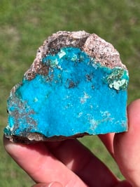 Image 8 of Chrysocolla On Matrix Specimen | Congo #2937