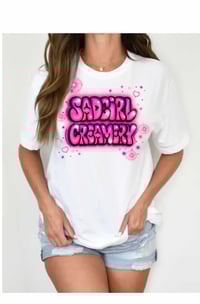 Sad Girl Airbrush Tee