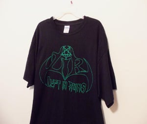 Image of Left In Ruins logo t-shirt