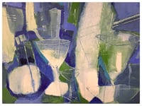 Still life in Blue and green