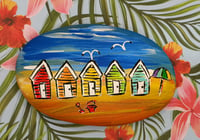 Image 1 of Beach huts pebble