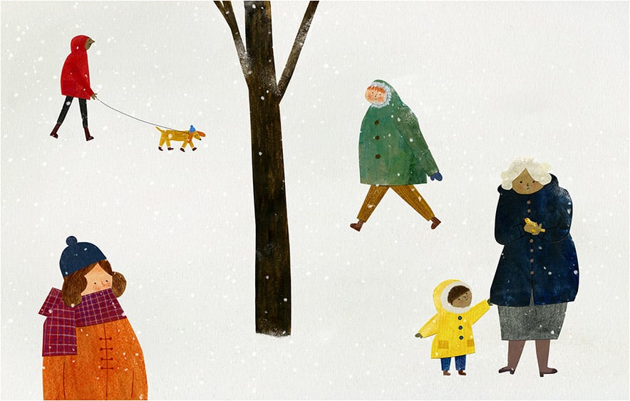 Image of Bird House Print