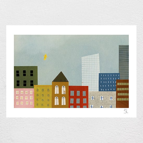 Image of Bird House - City Print