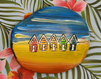 Image 2 of Beach huts pebble