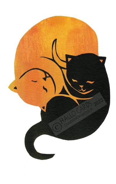 Image of Sleeping Kittens - HS 001
