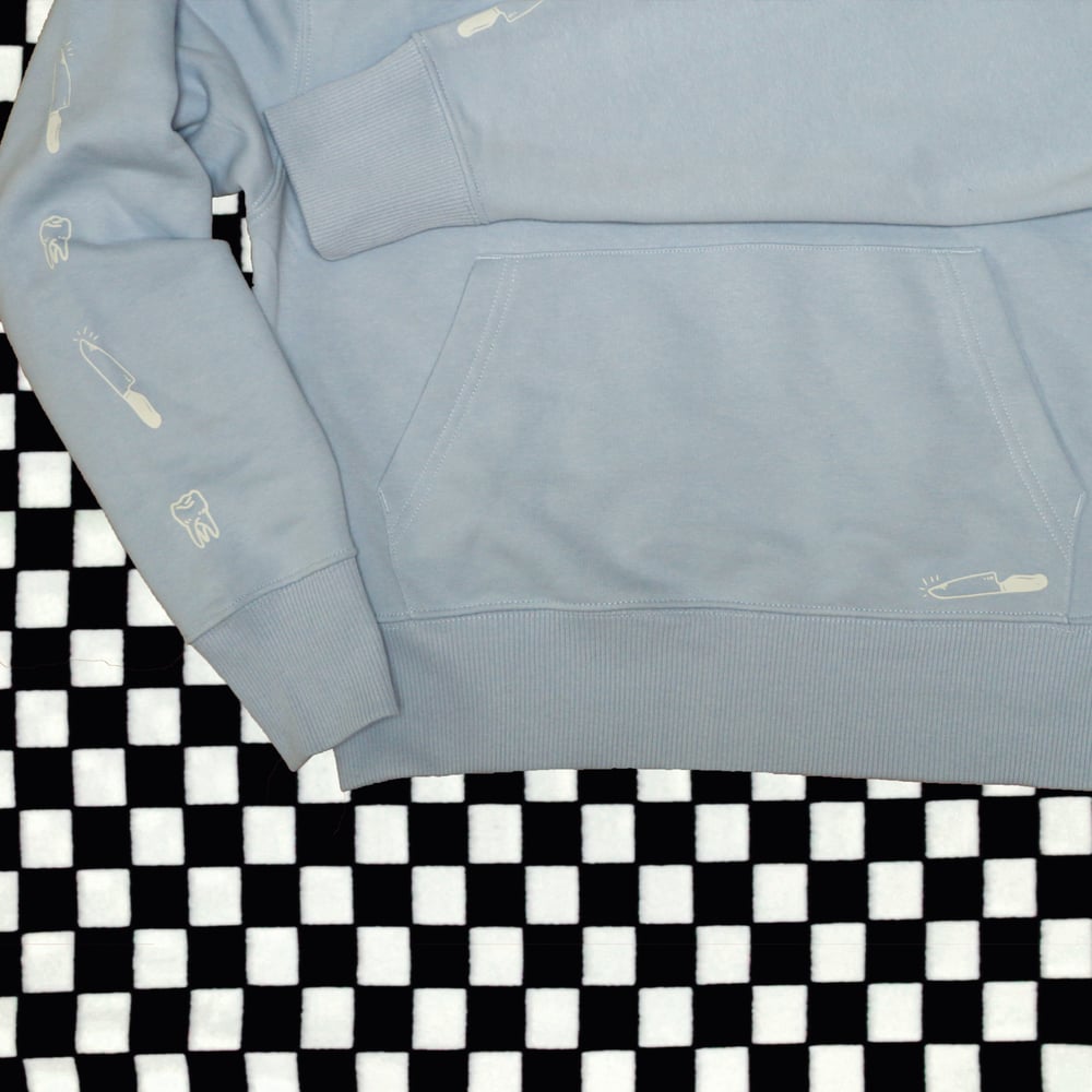 Mental Dental Hoodie: Baby Blue