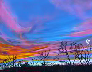 Image of Evening (Diptych Set)