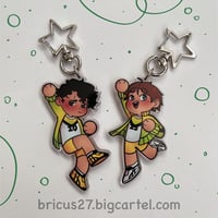 Komori and Sakusa Acrylic Charms