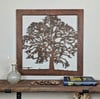 Extra Large Woodcut Tree