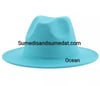 Solid Ocean Fedora (56-58cm)