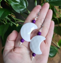 Image 3 of Moon Earrings 