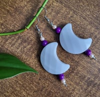 Image 4 of Moon Earrings 