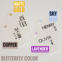 Name Sign (DESIGN A) - 백일 Baek-Il (100th Day)/ 첫돌 Korean First Birthday/ Wedding Table Sign