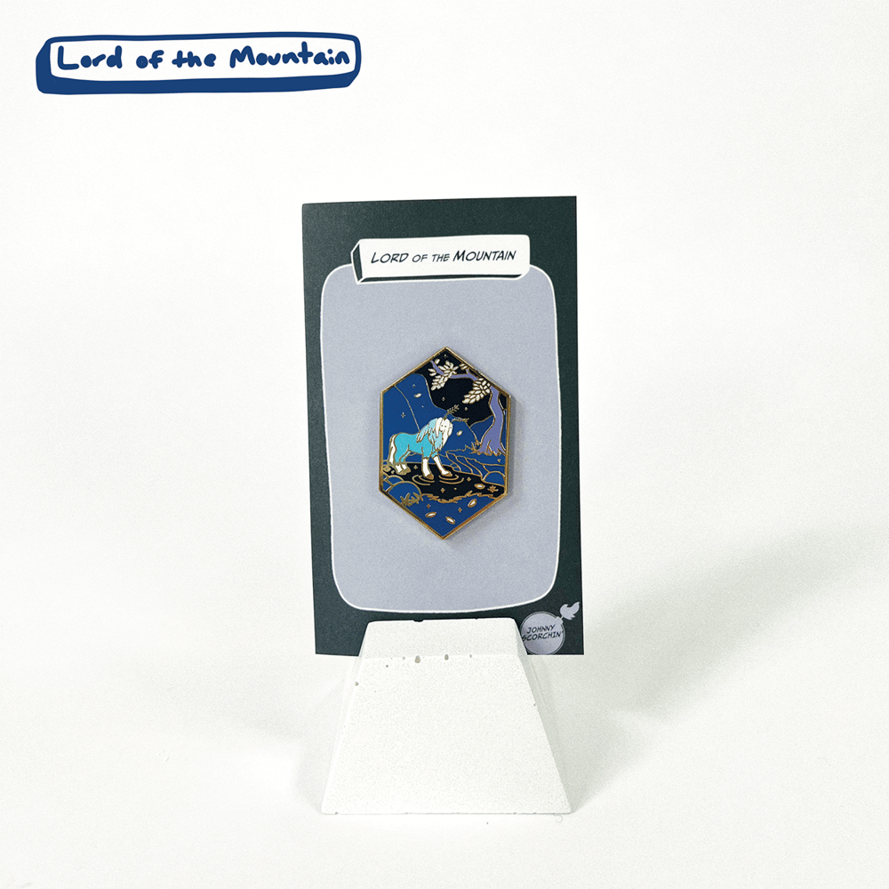 Image of Lord of the Mountain Enamel Pin