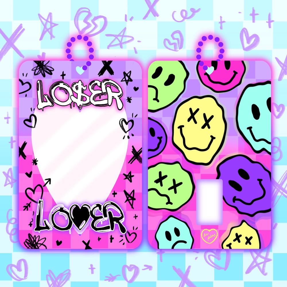 LO$ER=LO♡ER acrylic photocard holder
