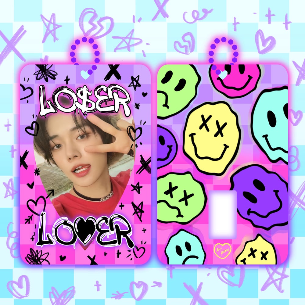 LO$ER=LO♡ER acrylic photocard holder