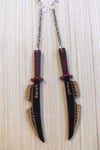 Katana Earrings