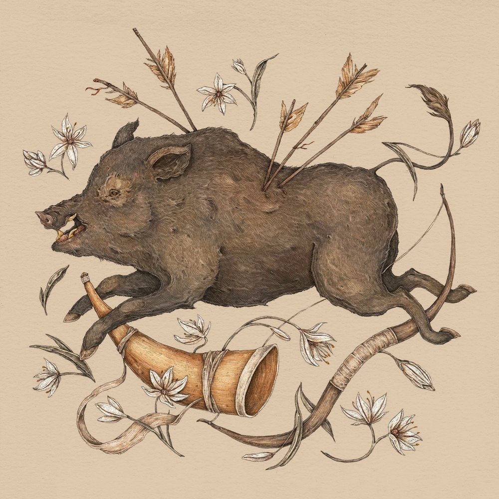 Image of The Boar Hunt Print