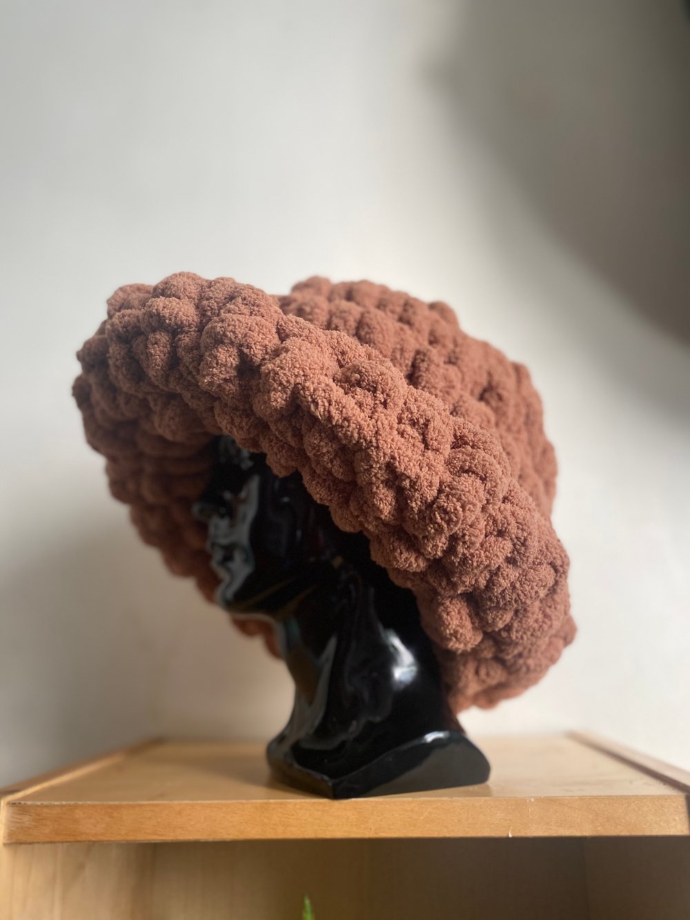 Image of Tan Mushroom Hat 