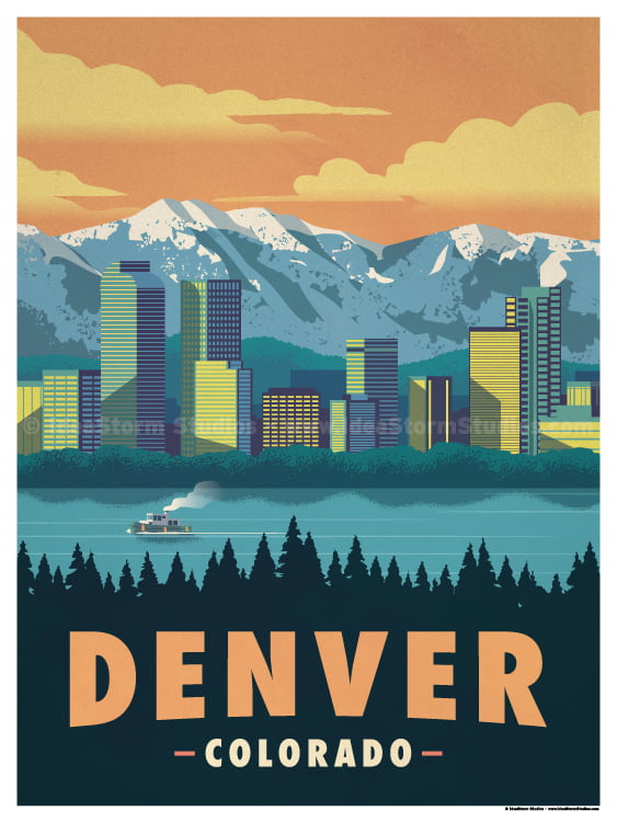 Image of Denver Poster