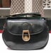 Image of "RARE" Vtg. Gucci Black Leather Shoulder Bag 