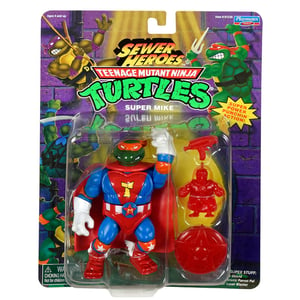 Teenage Mutant Ninja Turtles Sewer Heroes Super Mike Action Figure