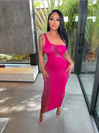 Image 2 of Sleeveless Cutout Dress