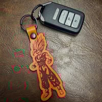 Beast Gohan Leather Keychain
