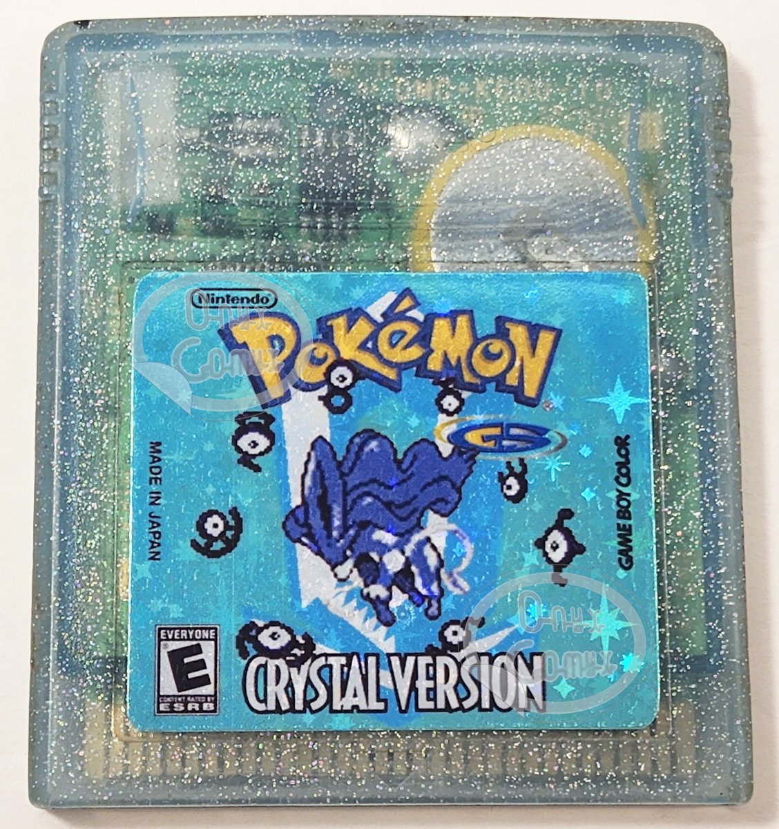 Pokemon Crystal Holo Label Onyx Comyx