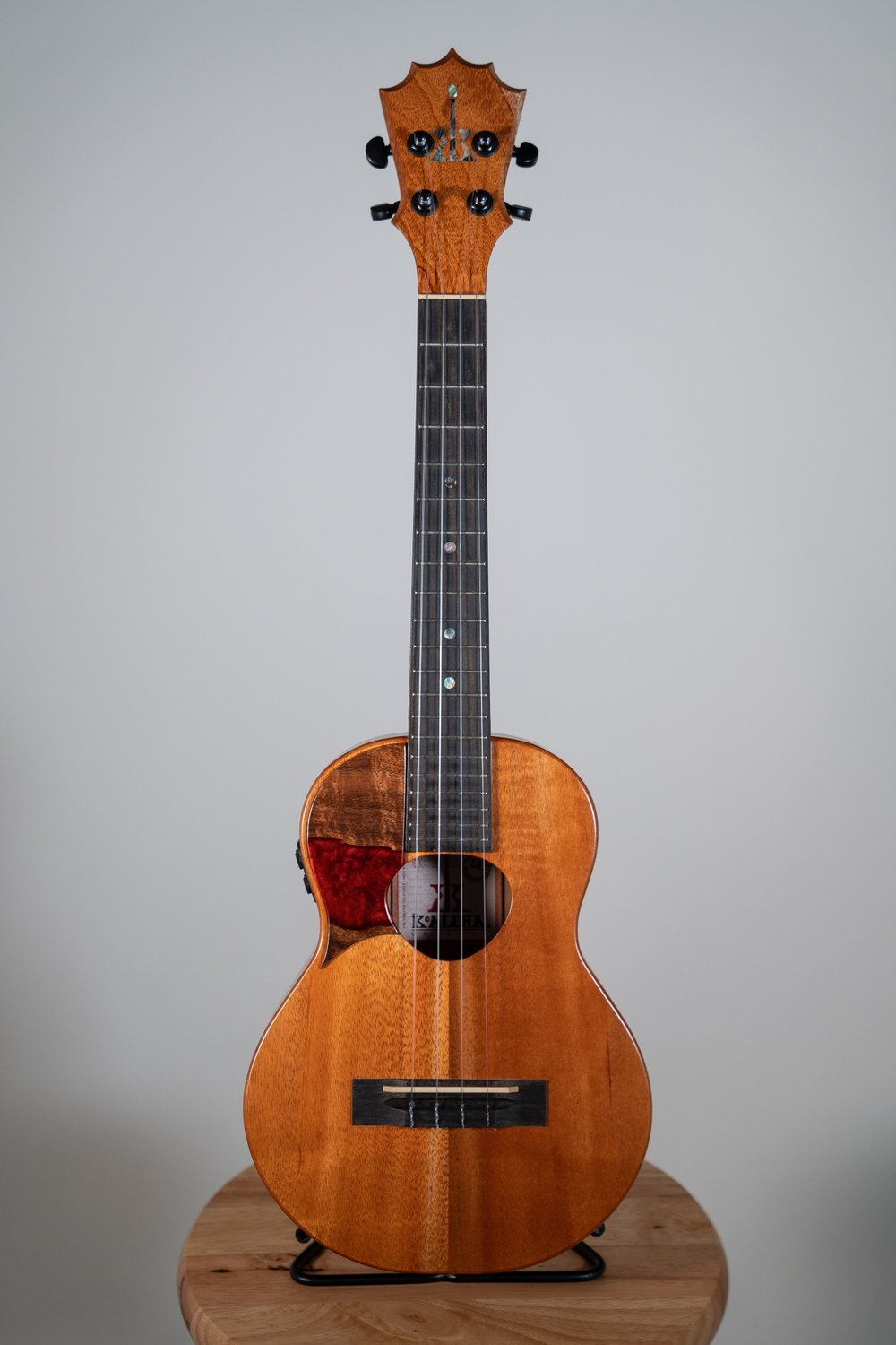 Image of Refurbished KoAloha KTM-00 Koa Tenor w/Pickguard & EQ Pickup
