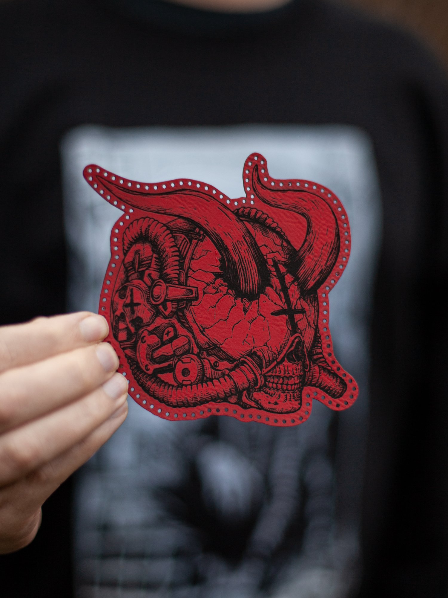 Image of "Devilnaut" Leatherette Patch